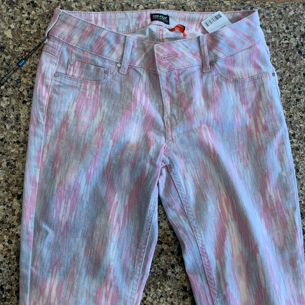 Colored Denium Skinny Jeans